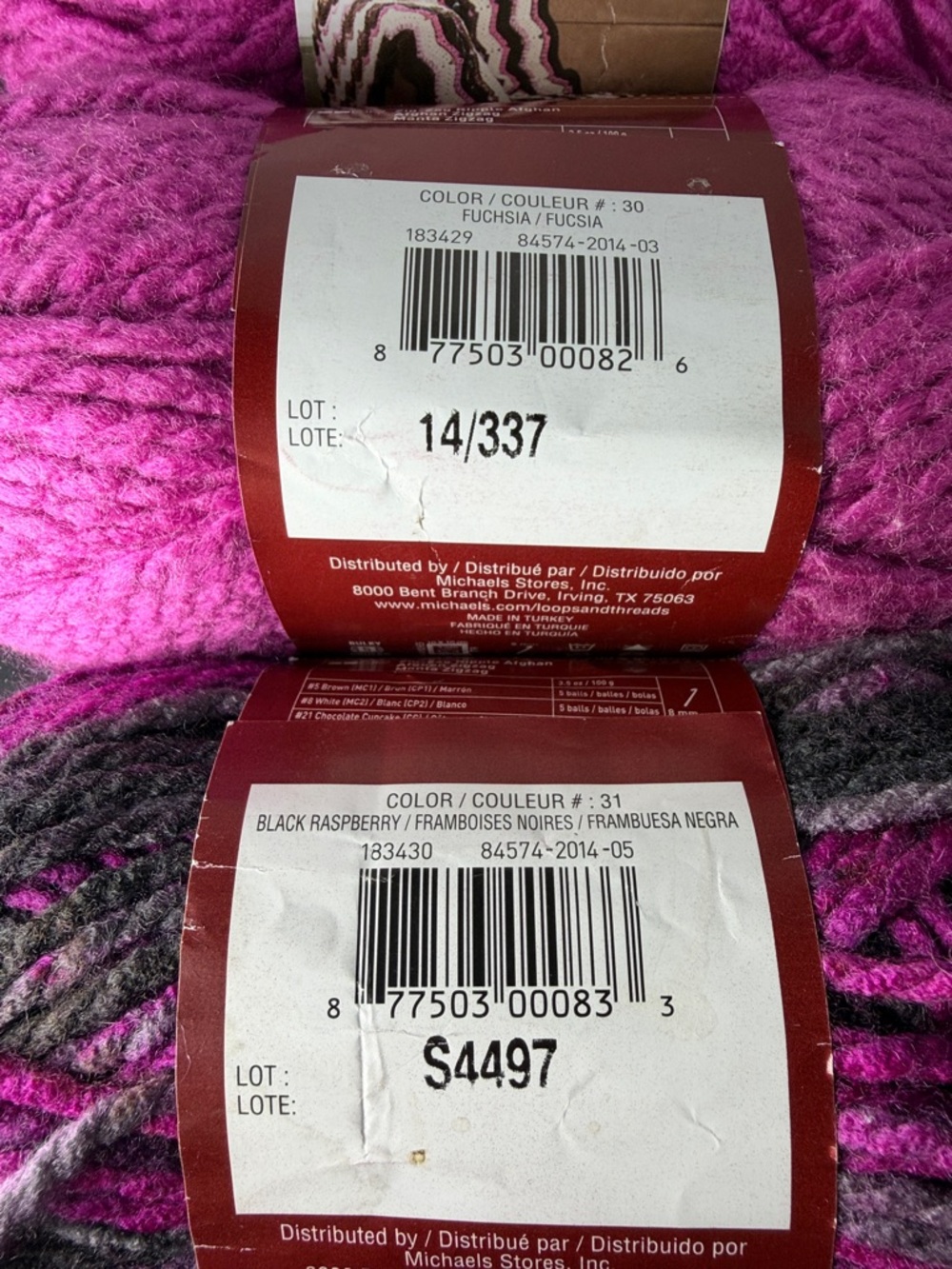 Loop & Threads Charisma yarn lot of 3 - Picture 3 of 7